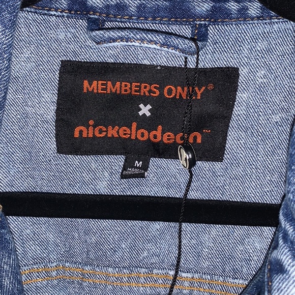 Member’s only denim Nickelodeon jacket - Picture 2 of 8